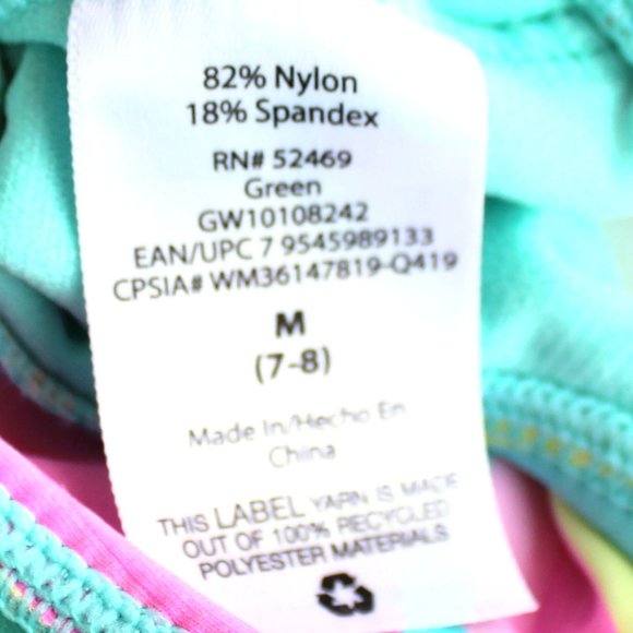 Wonder Nation One Piece Swimsuit Girls Size 7/8 - Picture 15 of 16